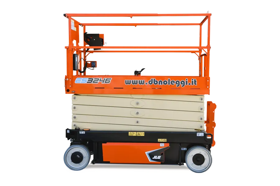 PIATTAFORMA SEMOVENTE VERTICALE A PANTOGRAFO ELETTRICA 12 MT SCISSOR A VERONA | DB NOLEGGI SRL