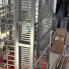 Montaggio Magazzino Automatico Verticale